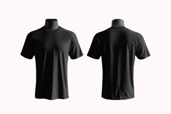Polo Manga Corta Negro