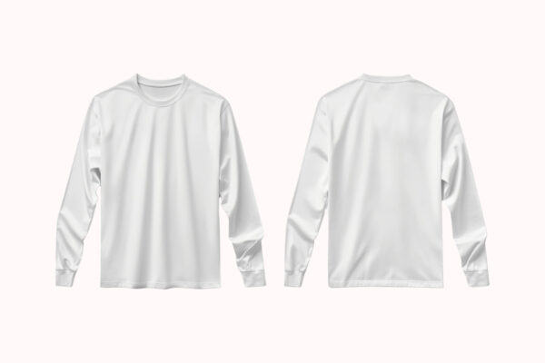 Polo Manga Larga Blanco