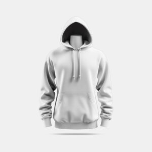 Polera Blanca con Capucha