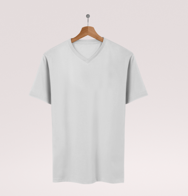 Polo Cuello V Blanco